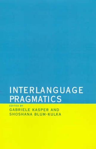 Cover image for Interlanguage Pragmatics