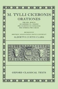 Cover image for Cicero Orationes
