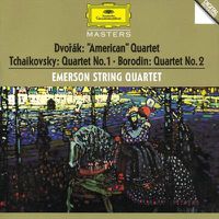 Cover image for Borodin String Quartet 2 Dvorak String Quartet 12 American