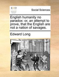 Cover image for English Humanity No Paradox