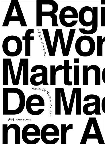 Cover image for A Register of Wording