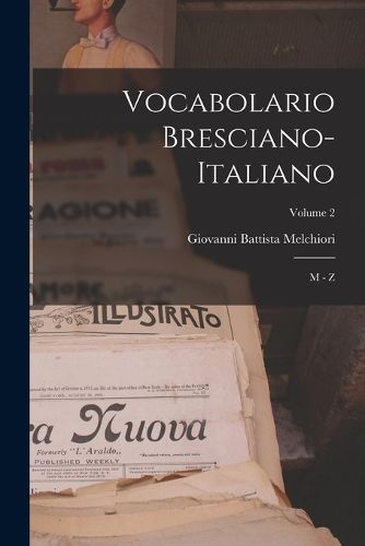 Cover image for Vocabolario Bresciano-italiano