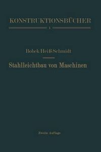 Cover image for Stahlleichtbau von Maschinen