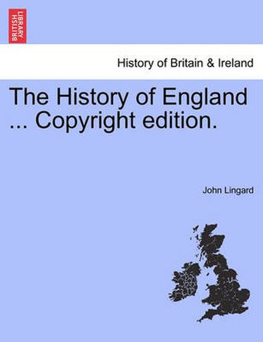 Cover image for The History of England ... Copyright Edition.