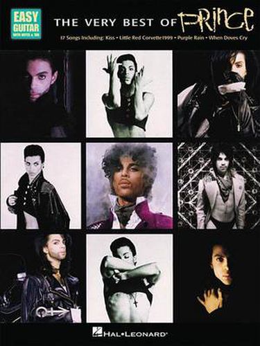 Cover image for The Very Best of Prince: Easy Arrangements of 17 of Prince's Finest for Easy Guitar