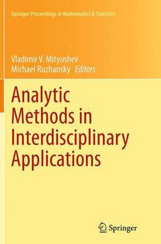 Cover image for Analytic Methods in Interdisciplinary Applications