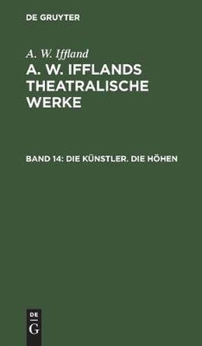 Cover image for Die Kunstler. Die Hoehen
