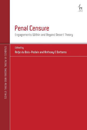 Cover image for Penal Censure: Engagements Within and Beyond Desert Theory