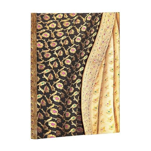 Cover image for Varanasi Siyah Midi Lined Notebook