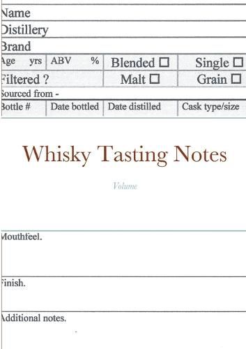 Whisky Tasting Notes