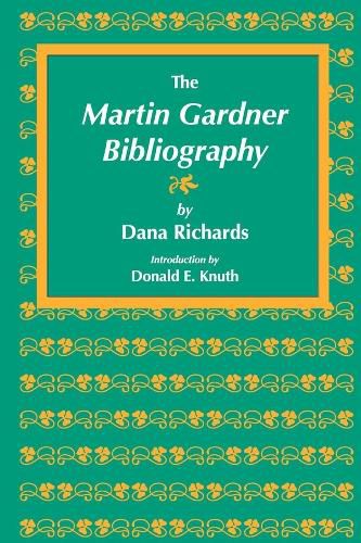 Cover image for The Martin Gardner Bibliography