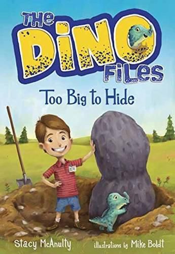 Cover image for The Dino Files #2: Too Big to Hide