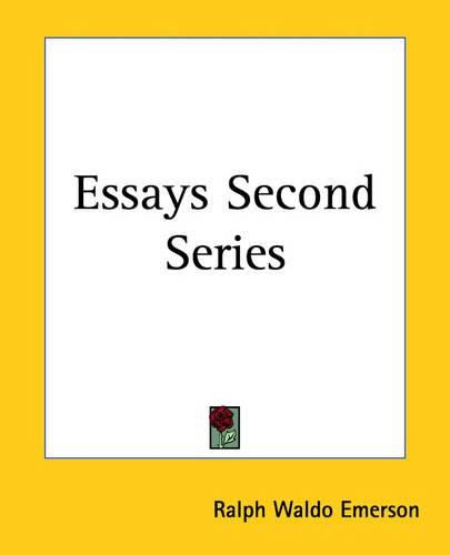 Cover image for Essays Second Series