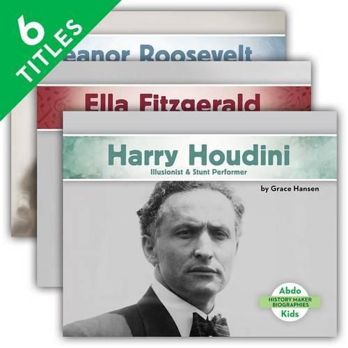 Cover image for History Maker Biographies Set 2