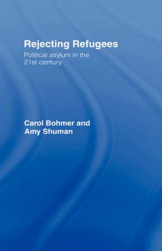 Cover image for Rejecting Refugees: Political Asylum in the 21st Century