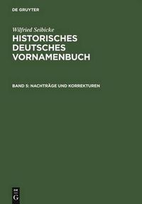 Cover image for Nachtrage und Korrekturen