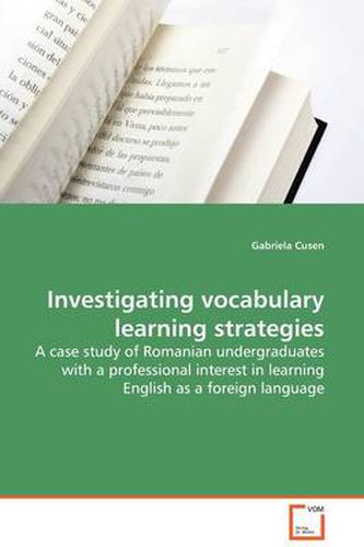 Cover image for Investigating Vocabulary Learning Strategies