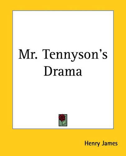 Cover image for Mr. Tennyson's Drama