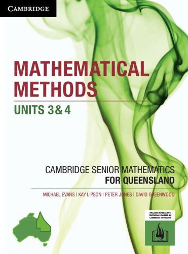 Cover image for Mathematical Methods Units 3&4 for Queensland
