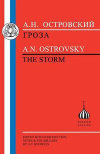 Cover image for Ostrovsky: the Storm