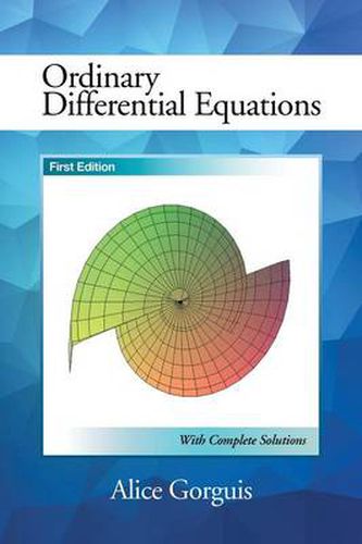 Cover image for Ordinary Differential Equations: First Edition