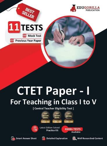 CTET Paper-I (Class 1 - 5 Teachers) 2021 10 Mock Test For Complete Preparation