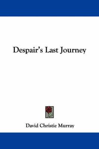 Cover image for Despair's Last Journey