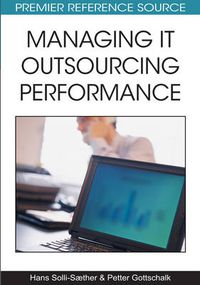 Cover image for Managing IT Outsourcing Performance