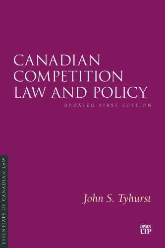 Cover image for Canadian Competition Law and Policy