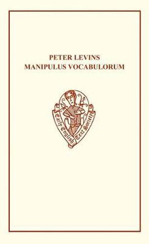 Peter Levins Manipulus Vocabulorum