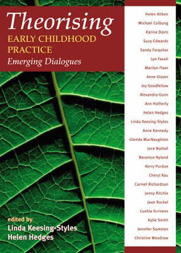 Cover image for Theorising Early Childhood Practice: Emerging Dialogues