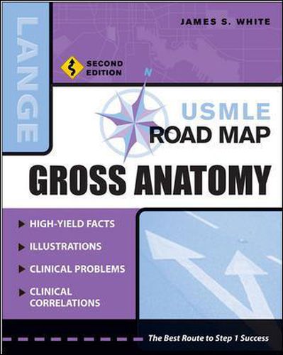 Cover image for USMLE Road Map Gross Anatomy, Second Edition