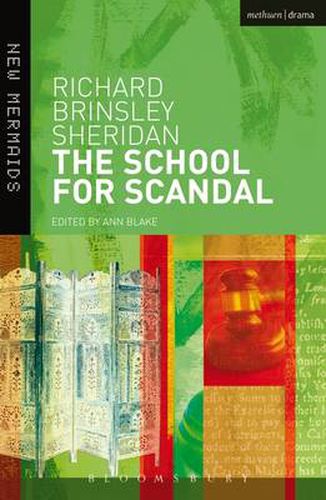 Cover image for The School for Scandal