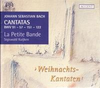 Cover image for Bach Cantatas 91 57 151 122