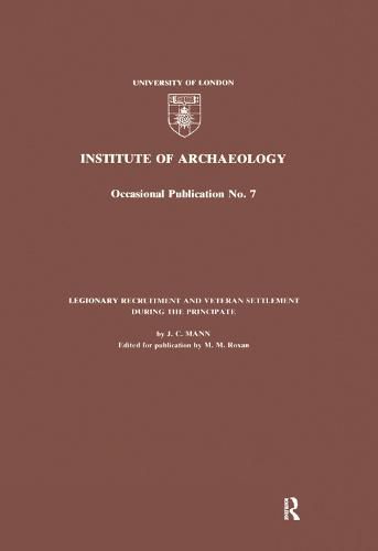 Cover image for Legionary Recruitment and Veteran Settlement During the Principate