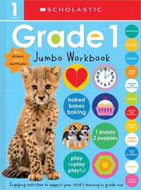 Cover image for First Grade Jumbo Workbook: Scholastic Early Learners (Jumbo Workbook)