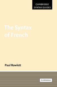 Cover image for The Syntax of French