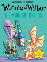 Cover image for Winnie and Wilbur: The Midnight Dragon with audio CD