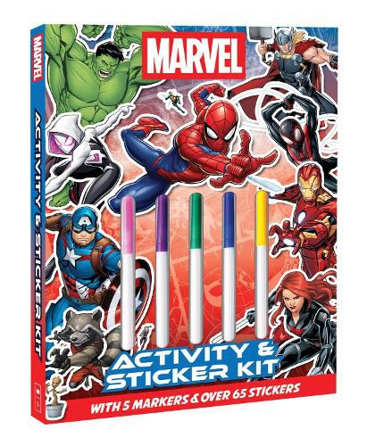 Cover image for Marvel: Activity and Sticker Kit (Starring Spider-Man)