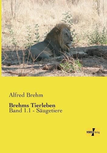 Cover image for Brehms Tierleben: Band 1.1 - Saugetiere