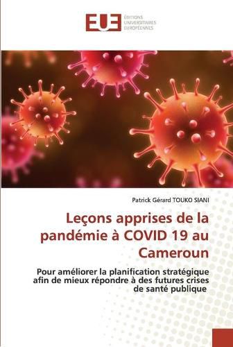 Cover image for Lecons apprises de la pandemie a COVID 19 au Cameroun