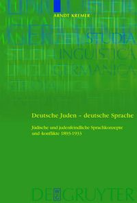 Cover image for Deutsche Juden - deutsche Sprache