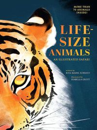 Cover image for Life-Size Animals: An Illustrated Safari