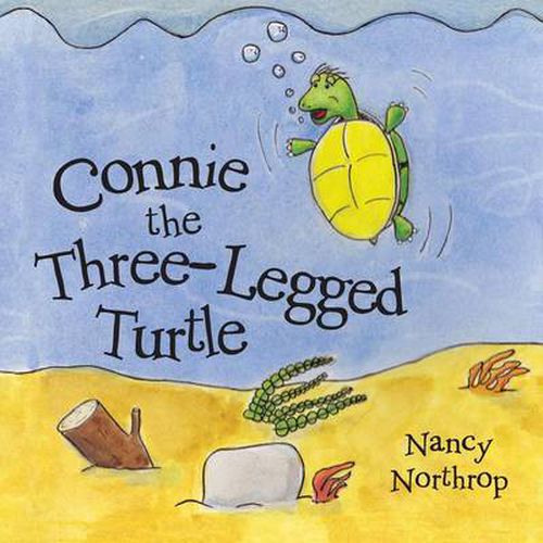 Cover image for Connie the Three-Legged Turtle