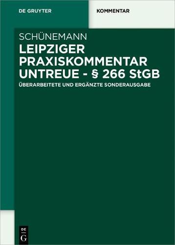 Cover image for Leipziger Praxiskommentar Untreue -  266 StGB