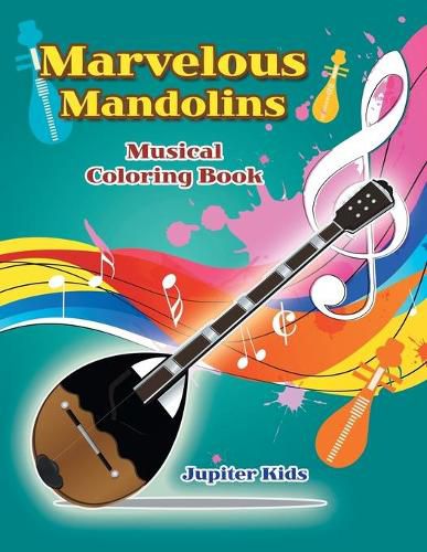 Cover image for Marvelous Mandolins Musical Coloring Book