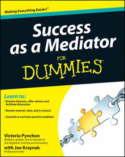 Cover image for Success as a Mediator For Dummies