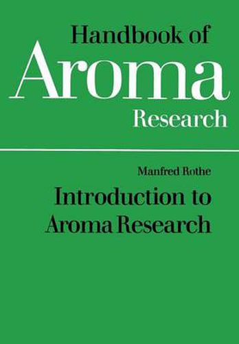 Cover image for Introduction to Aroma Research