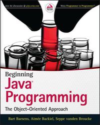 Cover image for Beginning Java Programming: The Object-Oriented Approach