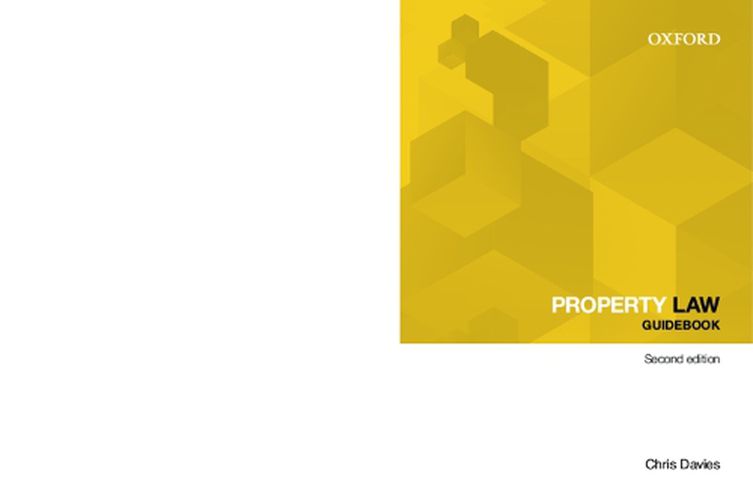 Cover image for Property Law Guidebook